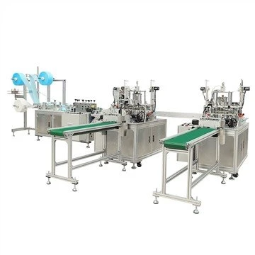 Volledig automatisch chirurgisch masker dat machine maakt